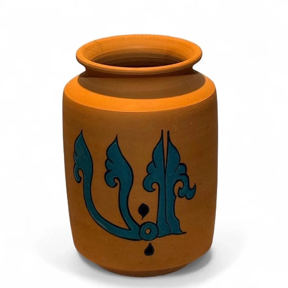 Wallada Pottery Vase/jug 6” signed